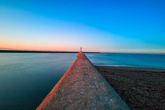 Pose longue sur Saint Gilles Croix De Vie