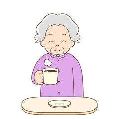コーヒー_おばあちゃん1