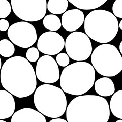 Vector pattern. Stylish structure of natural cells
