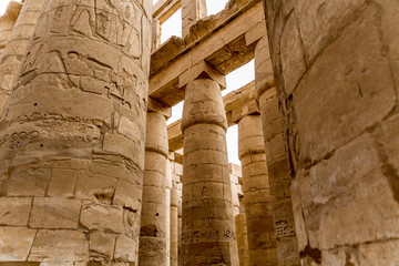 The temple in Karnak