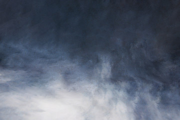 Abstract blurred blue and white Christmas texture