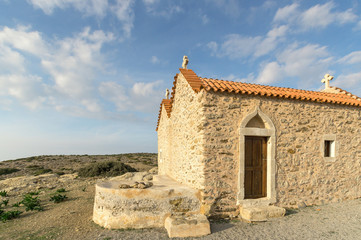 Fototapeta na wymiar Greek church 
