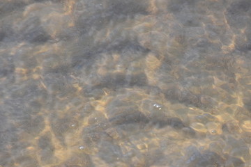 Fototapeta na wymiar sand under water
