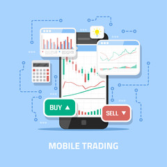 Mobile online trading