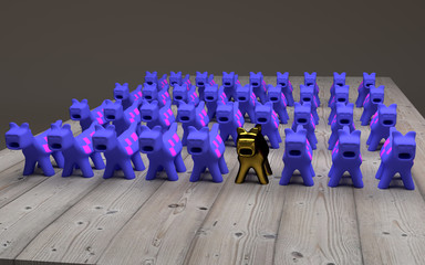 Stand out in a crowd