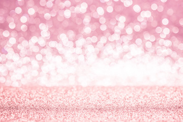 pink bokeh lights abstract background
