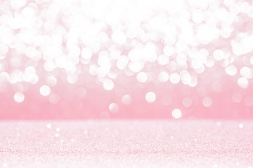pink bokeh lights abstract background