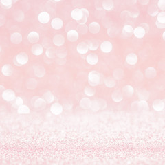 pink bokeh lights abstract background