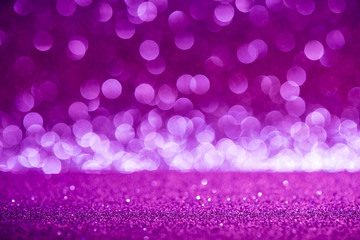 Purple bokeh abstract background