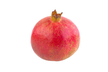 pomegranate isolated on white background