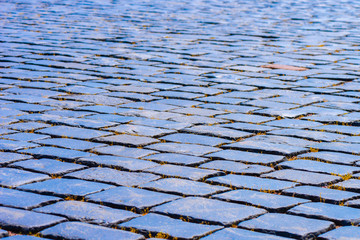 Stone paving background