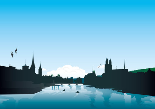 Zurich Silhouette