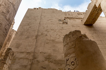 The temple in Karnak