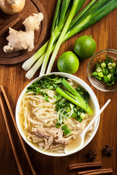 Pho Ga - chicken noodle soup