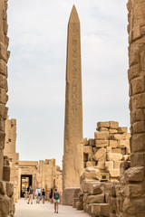 The temple in Karnak