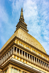 Low angle vertical view of Mole Antonelliana