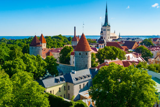 Tallinn Old Town View