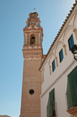Fototapeta na wymiar Iglesia de Santa Ana, Écija, Andalusien, Spanien