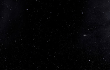 Свет звезд на фоне темного неба.