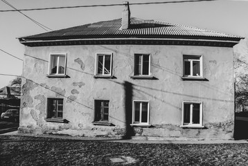 old abandoned building