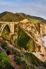 Bixby Creek Bridge on Highway 1, California