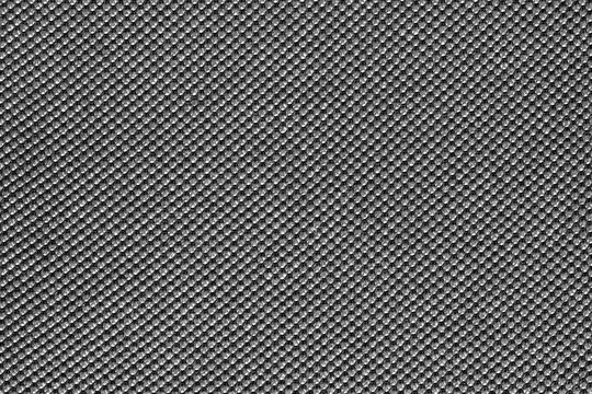 Gray texture of synthetic fabric. Textile background.
