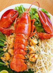 Pad thai lobster