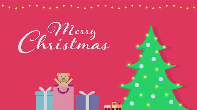 Weihnachten Animation &ndash; englisch