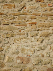 Wall of an ancient church