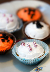 Cup Cakes on a Plate