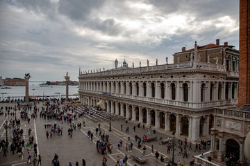 Naklejka premium Venice Italy Street Canal Architecture Feature