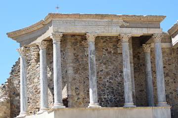 Ruinas romanas, Mérida, España