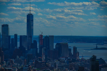 ロックフェラーセンター（トップ・オブ・ザ・ロック）からの景色