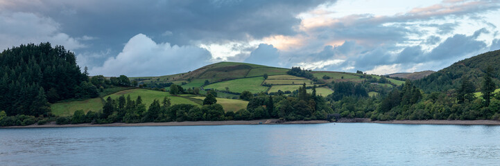 Evening Atmosphere at Lake Vyrnwy, Wales, UK