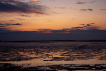 Sonnenuntergang Nordsee