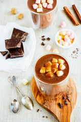 Tasty hot chocolate