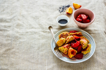 Austrian pancake dessert