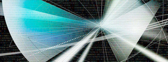 linien licht raum bewegung zahlen