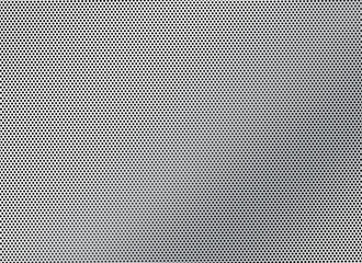 steel mesh with round holes close-up 