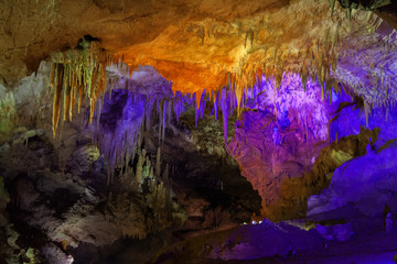 Fototapeta na wymiar Prometheus Cave, Georgia