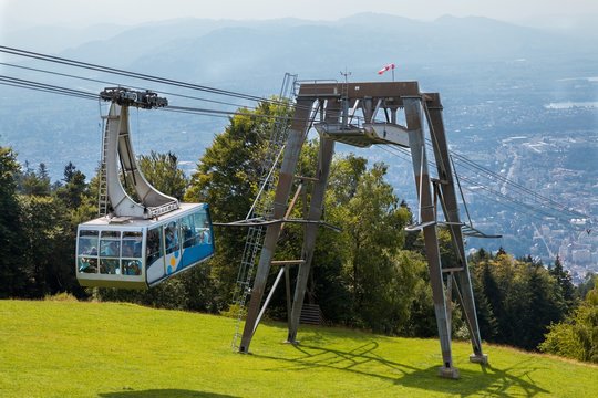 Pf&auml;nder Seilbahn am Bodensee