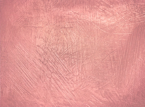 Rose Gold Metal Texture. Luxure Soft Foil Background.