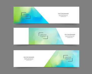 Web banner templates