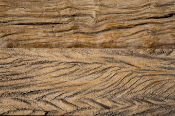 Pronounced wood pattern