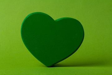 green heart background love eco nature concept
