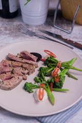 Filete de Ternera con Brocoli
