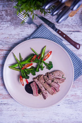 Filete de Ternera con Brocoli