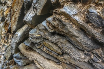 Remains of the castle of princes Koretsky, city of Rovno, Ukraine. 