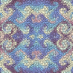 Seamless background pattern. Crackled grunge vintage surface. Vector image.