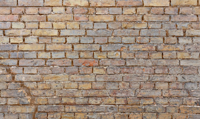 Red brown brick wall background texture